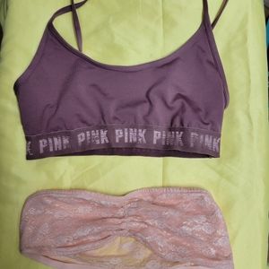 3/$15 or 5/$20 PINK bra lot, women's medium